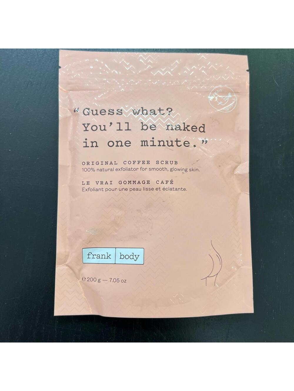 Frank Body Original Coffee Scrub, 7.05oz